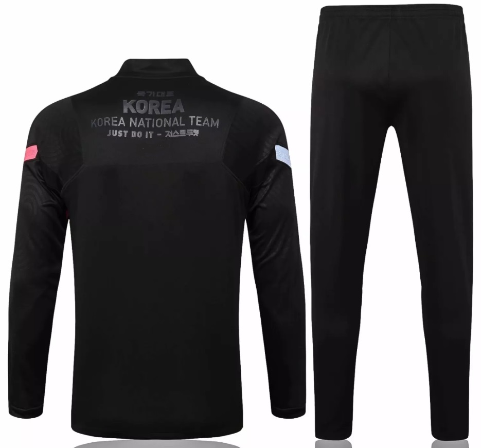 Kit treinamento seleção da Coreia do Sul 2020 2021 Preto Kit treinamento seleção da Coreia do Sul 2020 2021 Preto